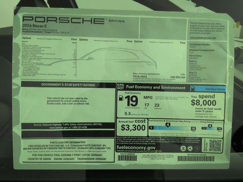 New 2026 Porsche Macan S image 18