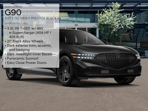 New 2026 Genesis G90 3.5T Prestige image 3