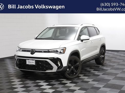 Used 2025 Volkswagen Taos SEL w/ Black Wheel Plus Package AWD/4WD image 1