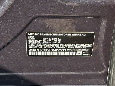 Used 2020 BMW 750i xDrive AWD/4WD image 32