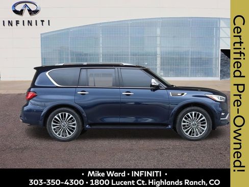 Certified 2021 INFINITI QX80 Sensory w/ All-Season Package image 7