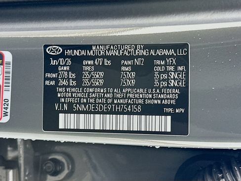 New 2026 Hyundai Tucson Limited FWD image 24