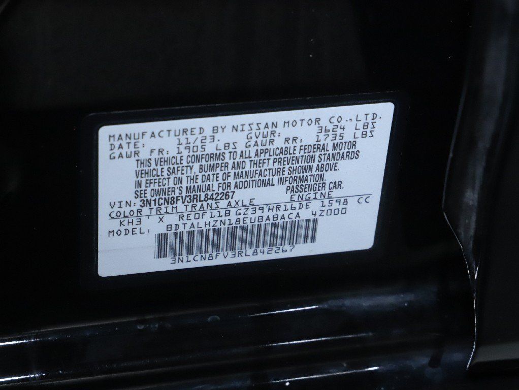 Certified 2024 Nissan Versa SR w/ Trunk Package FWD image 19