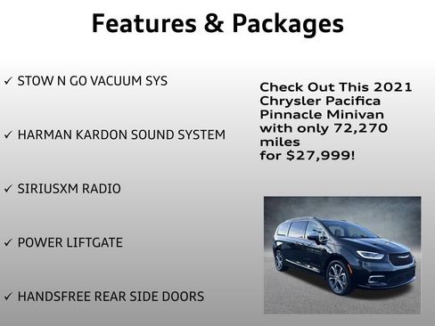 Used 2021 Chrysler Pacifica Pinnacle image 12