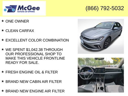 Used 2025 Volkswagen Jetta SE FWD image 4