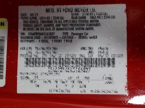 Used 2019 Ford Mustang Premium w/ Equipment Group 201A image 27