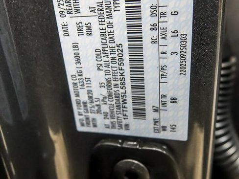 New 2025 Ford F150 Lariat w/ Equipment Group 501A Mid AWD/4WD image 23