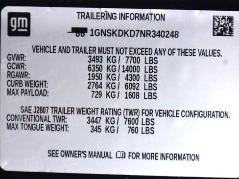 Used 2022 Chevrolet Suburban Z71 w/ Luxury Package image 51