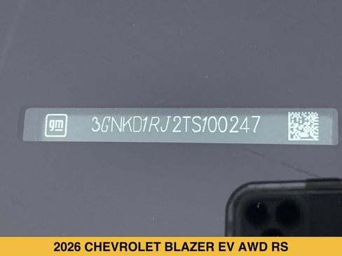 Certified 2026 Chevrolet Blazer EV RS w/ Super Cruise Package AWD/4WD image 14