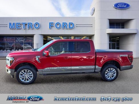Certified 2025 Ford F150 King Ranch w/ FX4 Off-Road Package AWD/4WD image 6