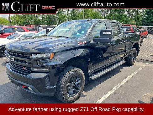 Used 2022 Chevrolet Silverado 1500 LT Trail Boss w/ Bed Protection Package AWD/4WD image 1