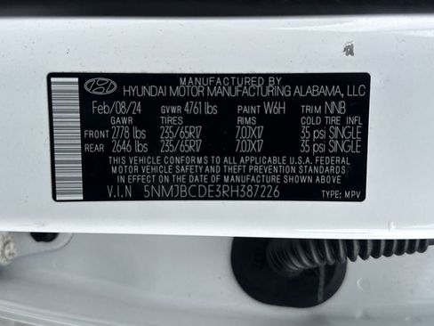 Used 2024 Hyundai Tucson SEL AWD/4WD image 20