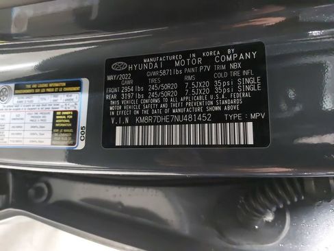 Used 2022 Hyundai Palisade Calligraphy image 37