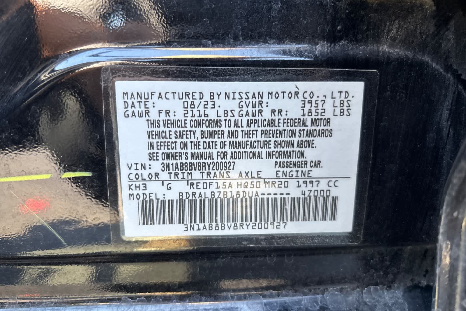 Certified 2024 Nissan Sentra S FWD image 26