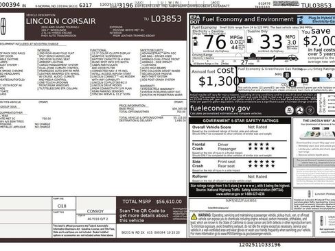 Used 2026 Lincoln Corsair Grand Touring image 41