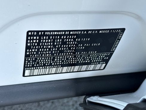 New 2026 Volkswagen Tiguan S AWD/4WD image 25