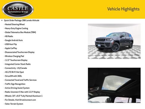 New 2026 Jeep Grand Cherokee Altitude AWD/4WD image 6