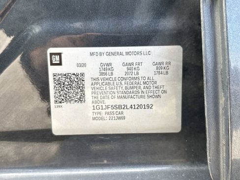 Used 2020 Chevrolet Sonic Premier image 27