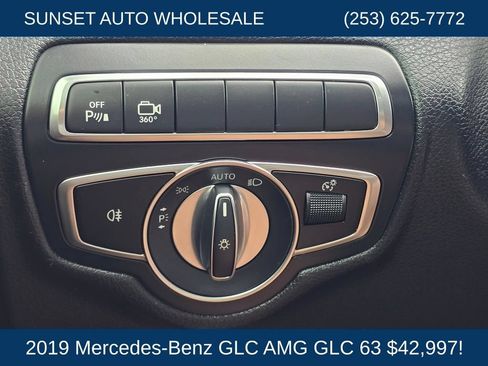 Used 2019 Mercedes-Benz GLC 63 AMG 4MATIC Coupe w/ Parking Assist Package image 35