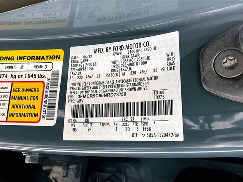 Used 2022 Ford Bronco Sport Outer Banks w/ Tech Package image 33