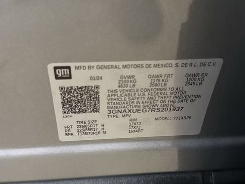 Certified 2024 Chevrolet Equinox LT AWD/4WD image 29