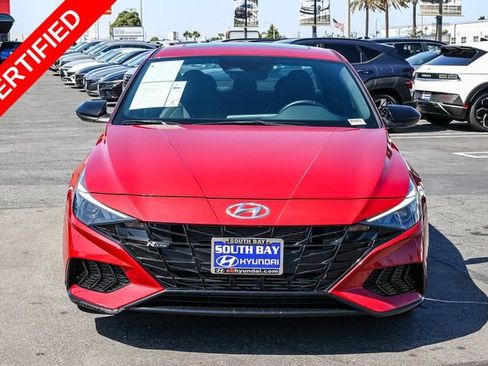 Certified 2023 Hyundai Elantra N Line FWD image 2
