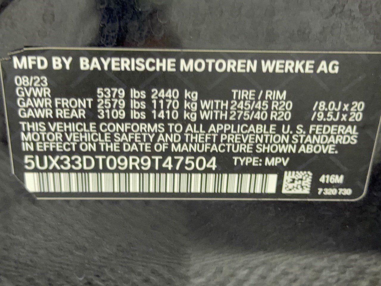Used 2024 BMW X4 xDrive30i w/ M Sport Package AWD/4WD image 31