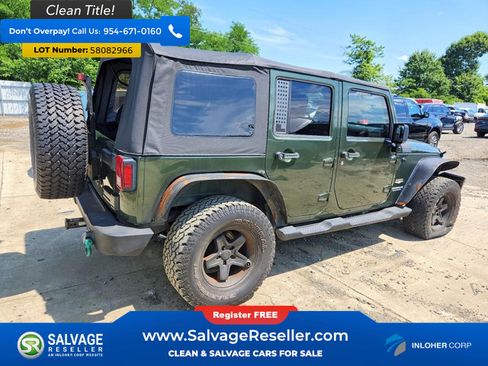Used 2009 Jeep Wrangler Unlimited Sahara AWD/4WD image 4