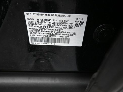 Used 2019 Honda Pilot Touring image 19