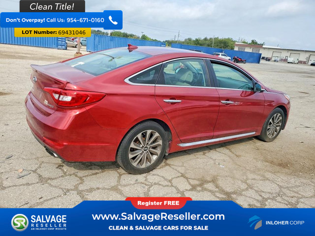 Used 2016 Hyundai Sonata Sport w/ Option Group 02 FWD image 4