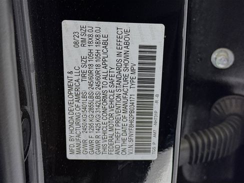 Certified 2023 Honda Passport TrailSport image 33