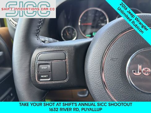 Used 2016 Jeep Wrangler Unlimited Rubicon image 13