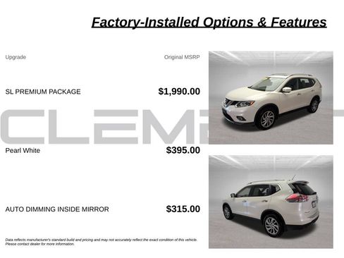 Used 2015 Nissan Rogue SL w/ SL Premium Package AWD/4WD image 5