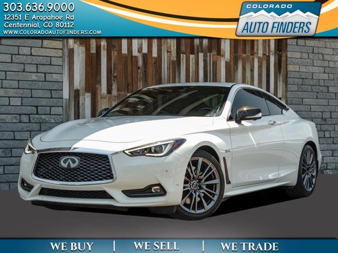 Used 2017 INFINITI Q60 Red Sport 400 AWD/4WD image 1