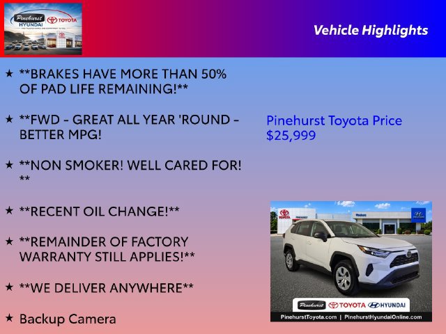 Used 2025 Toyota RAV4 LE FWD image 31