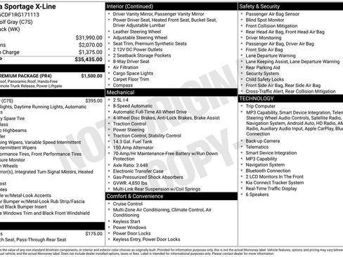 Certified 2024 Kia Sportage X-Line w/ X-Line Premium Package AWD/4WD image 38