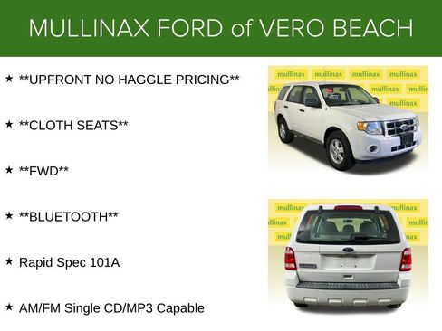 Used 2011 Ford Escape XLS w/ 101A Rapid Spec Order Code image 5