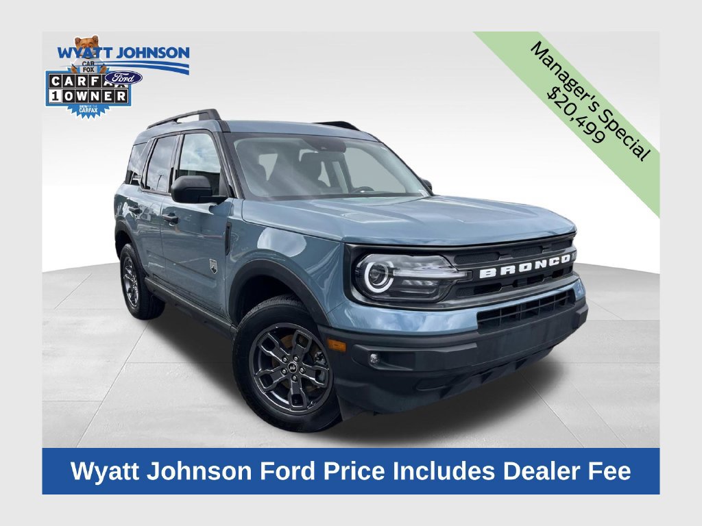 Certified 2023 Ford Bronco Sport Big Bend w/ Convenience Package AWD/4WD image 1
