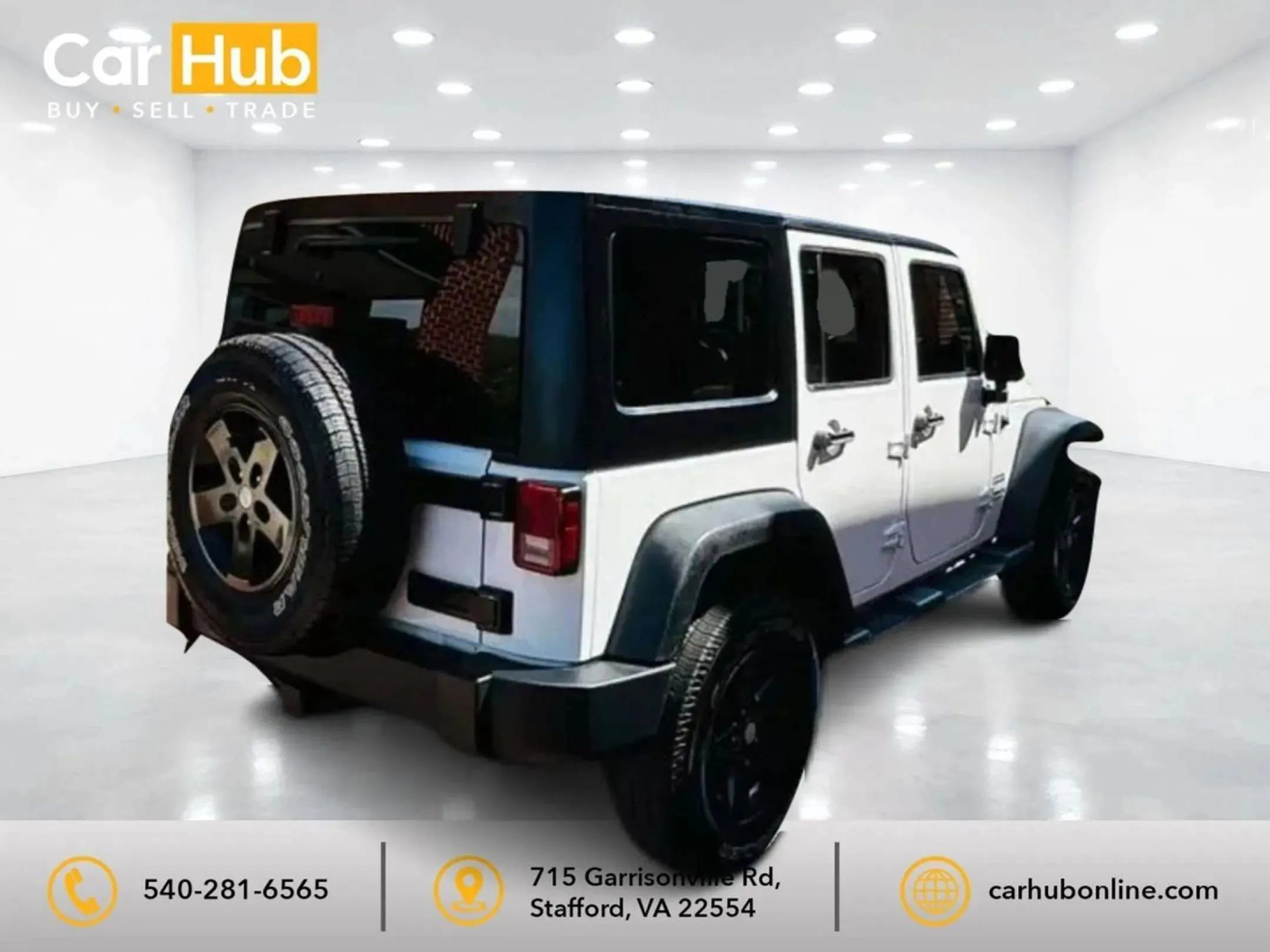 Used 2014 Jeep Wrangler Unlimited Sport w/ Quick Order Package 24S AWD/4WD image 6