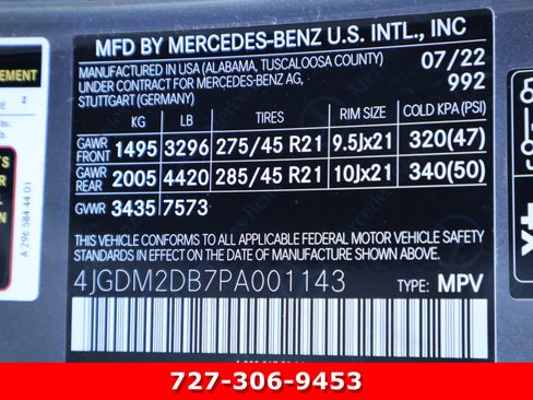 Used 2023 Mercedes-Benz EQS 450+ SUV image 31
