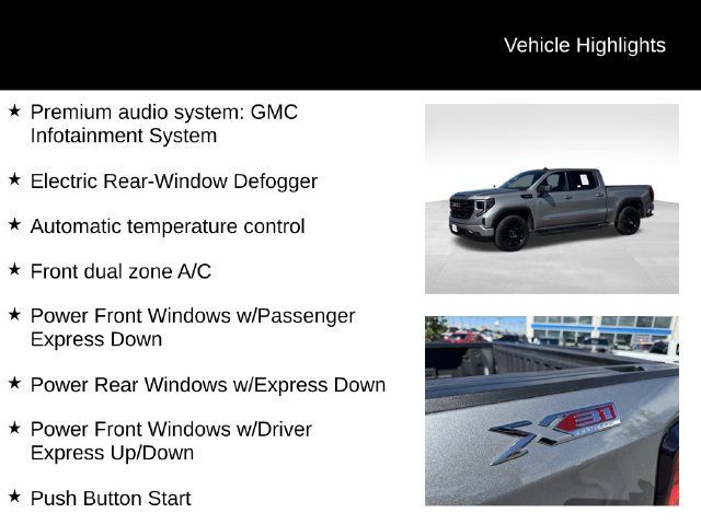Certified 2024 GMC Sierra 1500 Elevation w/ LPO, Elevation Black Package AWD/4WD image 15