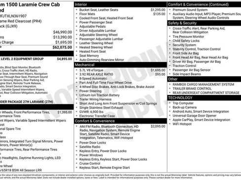 Used 2020 RAM 1500 Laramie image 2