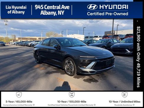 Certified 2024 Hyundai Sonata SEL w/ Convenience Package FWD image 1