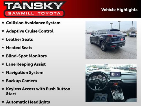 Used 2022 MAZDA CX-9 Touring image 10