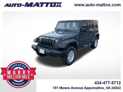 Used 2017 Jeep Wrangler Unlimited Sport w/ Quick Order Package 24S