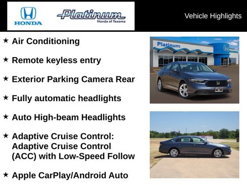 New 2026 Honda Accord LX image 5