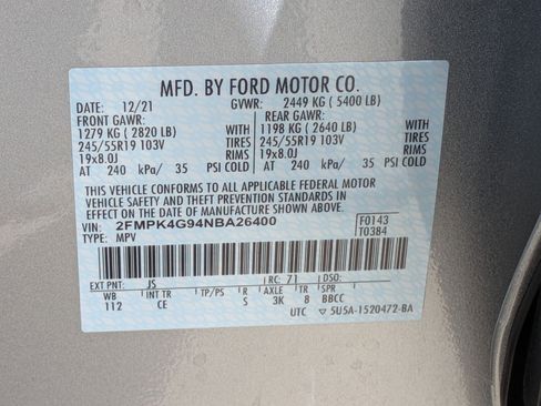 Used 2022 Ford Edge SE w/ Black Appearance Package AWD/4WD image 30