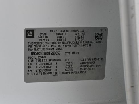 Used 2016 Chevrolet Silverado 3500 LTZ w/ Duramax Plus Package image 17