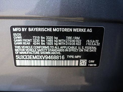 New 2027 BMW X7 M60i AWD/4WD image 26