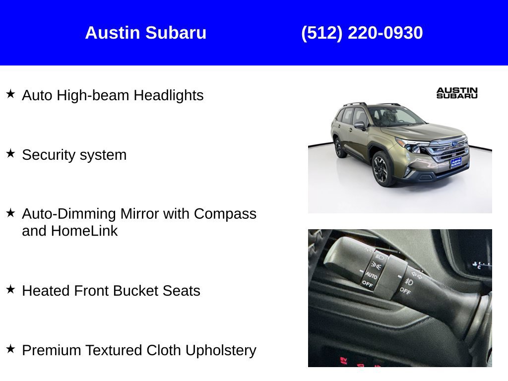 New 2026 Subaru Forester Premium AWD/4WD image 17
